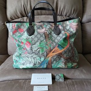 gg supreme soft canvas tote